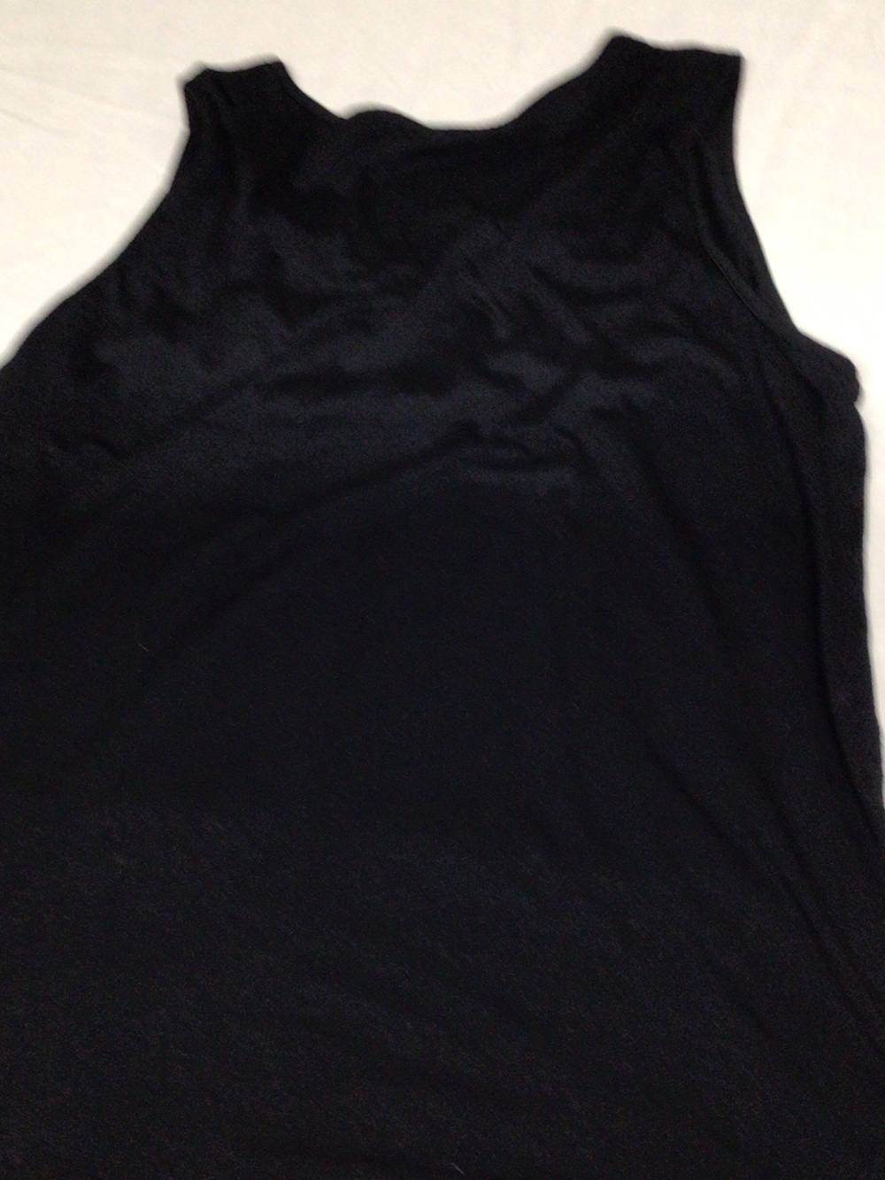 Source Unknown Black Tank Top with Coral and Teal Print - Picture 8 of 9